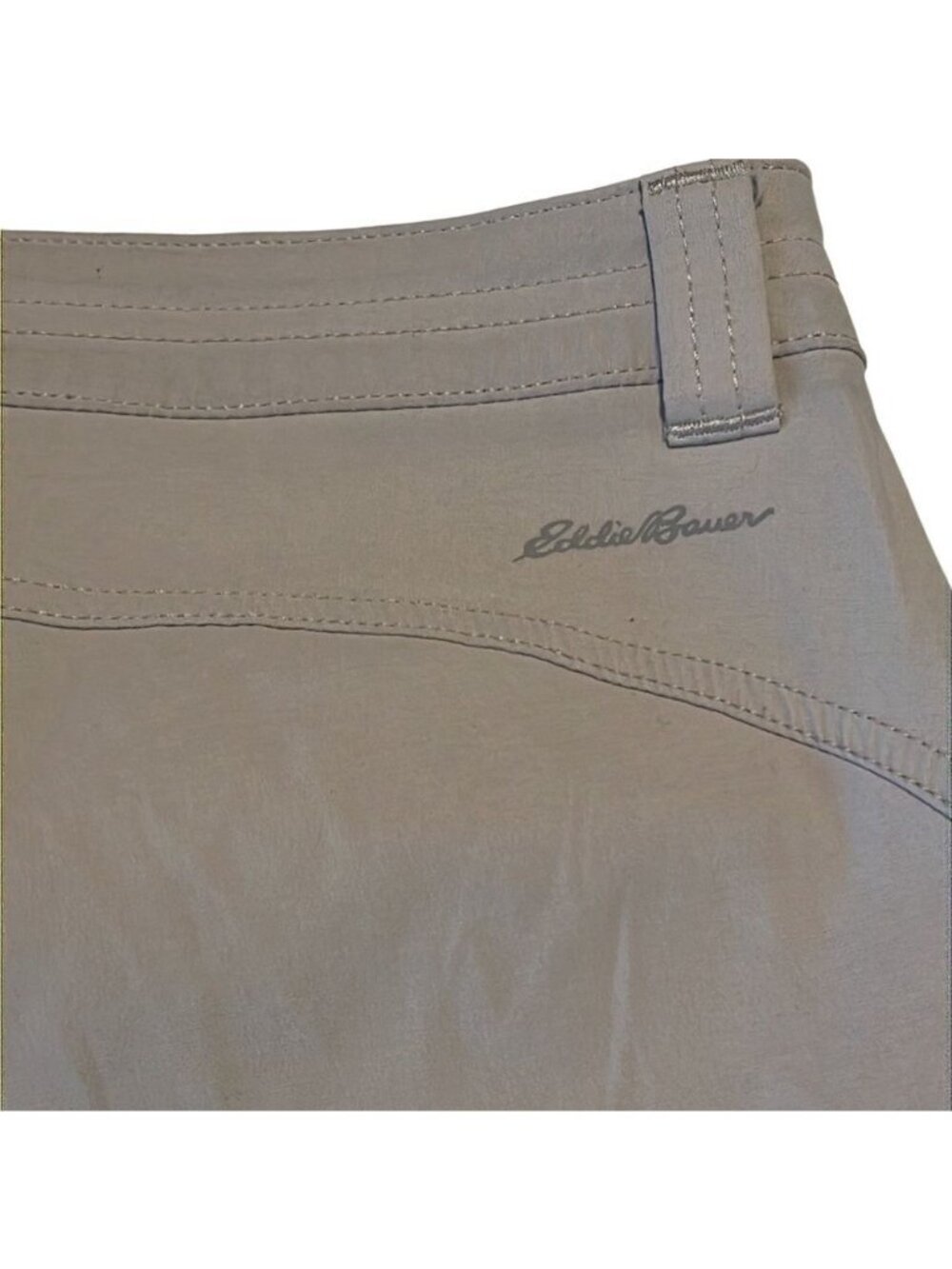 Eddie Bauer Tan Pockets Cargo Shorts Women's Size 16 - Picture 7 of 12